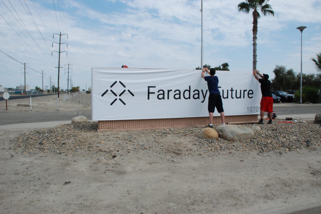 faraday future sign
