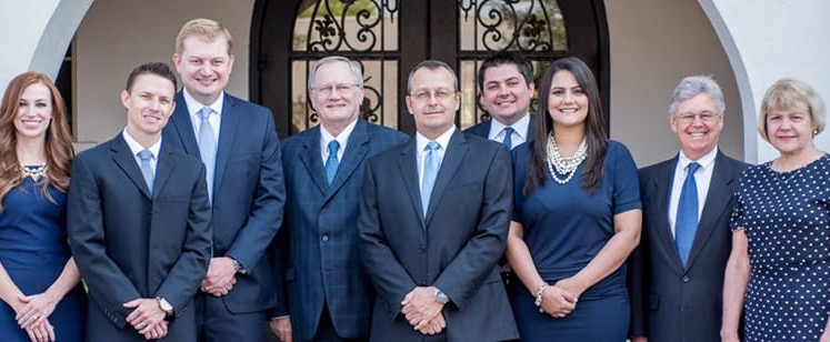 Sagaser, Watkins & Wieland PC attorneys pose in this photo from the firm's website