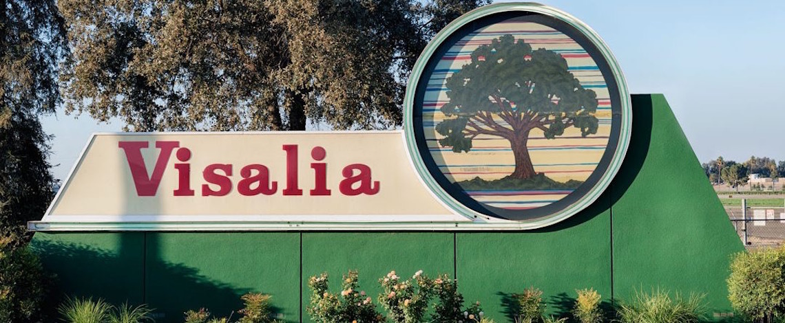 Visalia sign