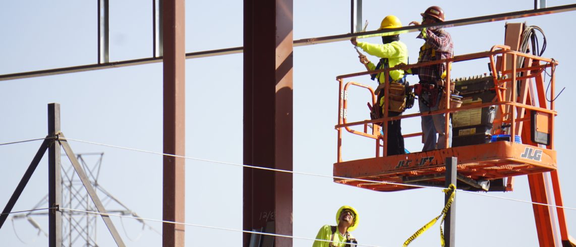 men doing construction