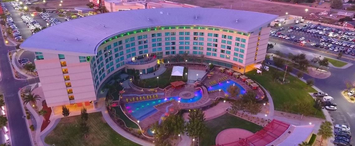Tachi Palace Casino Resort - Evening dip 🏊🏼‍♀️ anyone? #getchafunon  #tachipalace