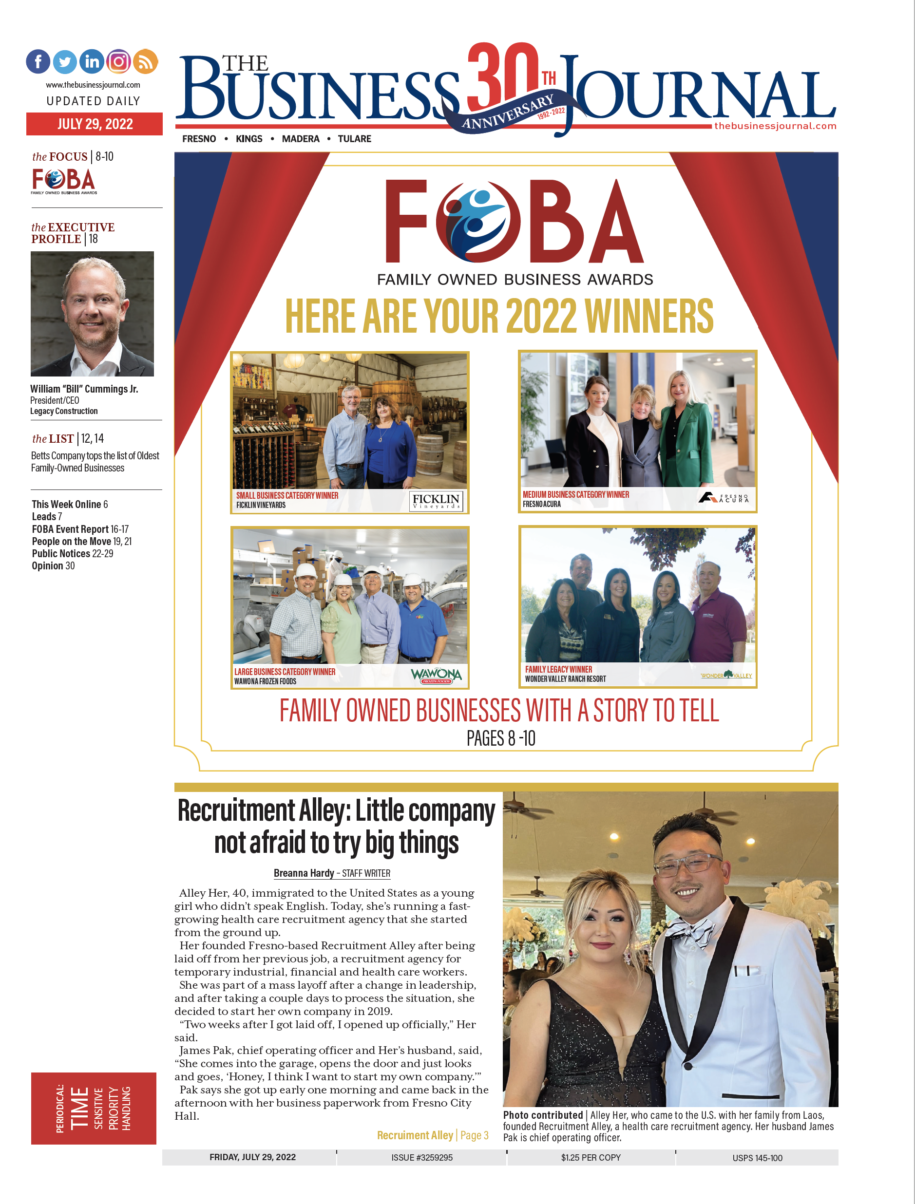 The Business Journal 07/29/22 - The Business Journal