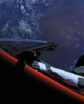 tesla in space