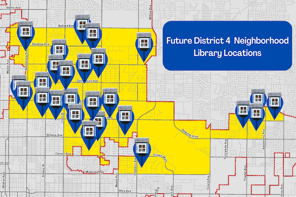 Donation location map