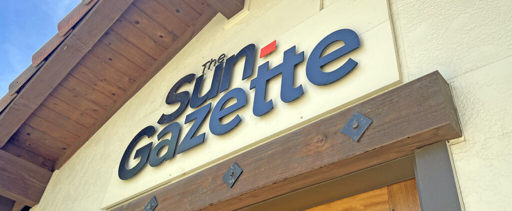 Sun-Gazette office