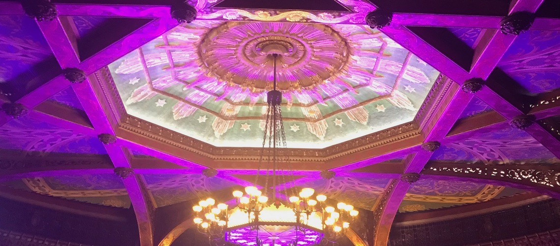 warnors theatre ceiling