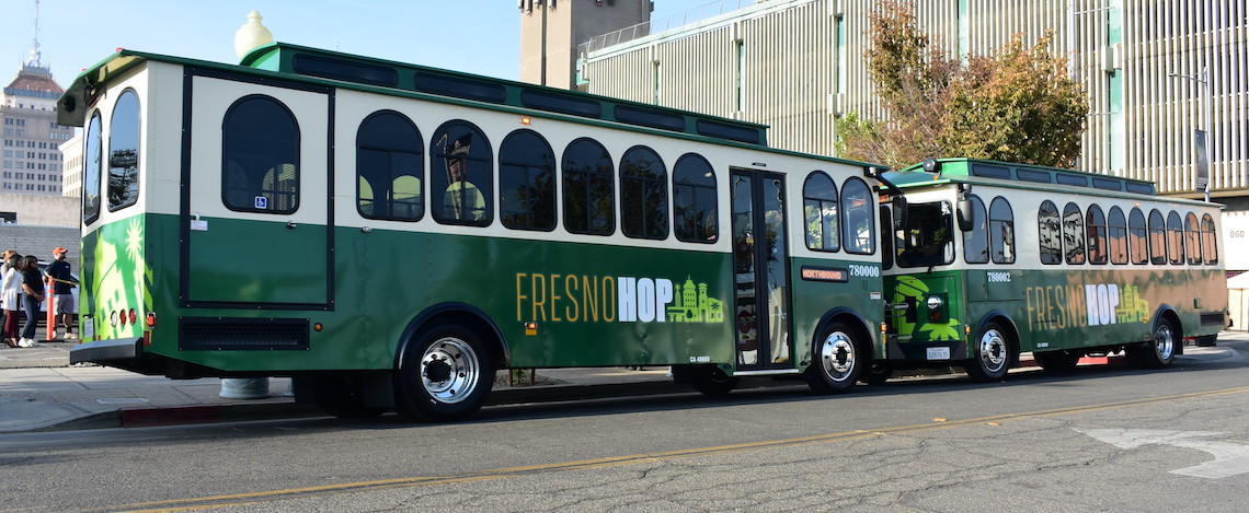 Downtown Fresno's free trolley launches on Art Hop Thursday - The ...