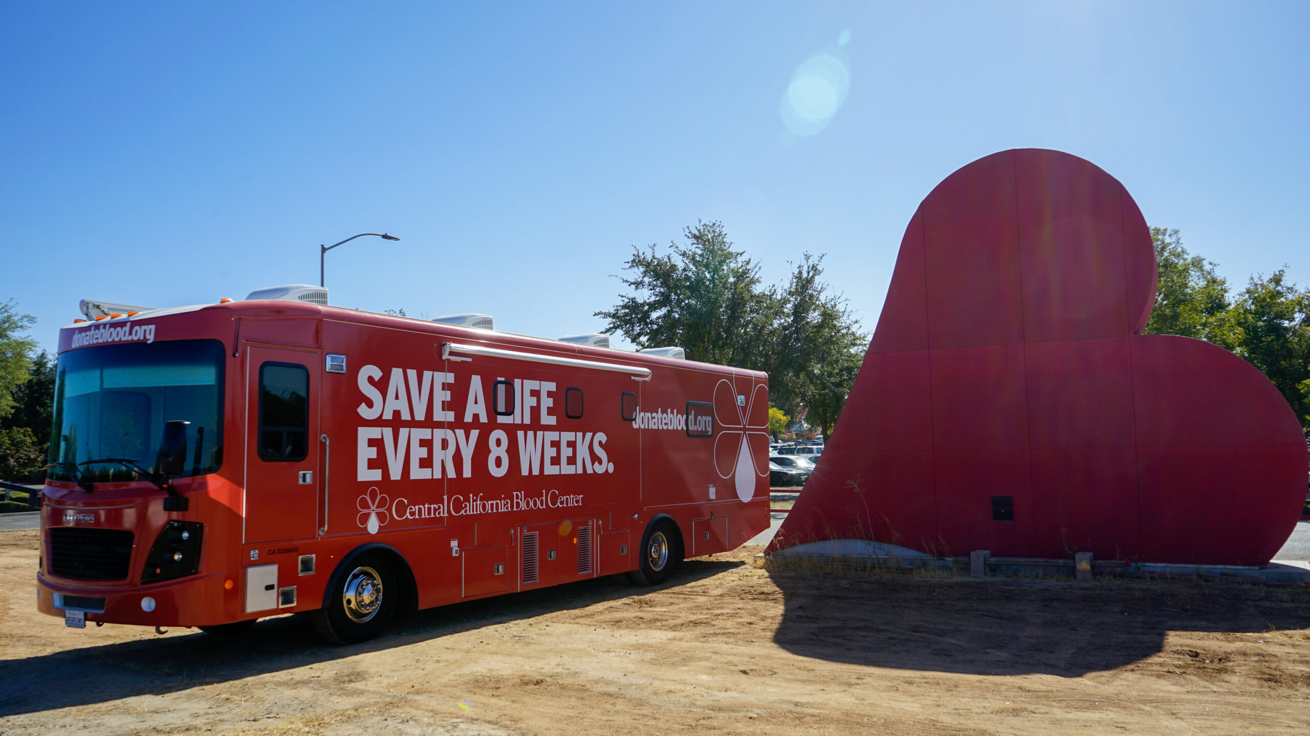 blood center trucks