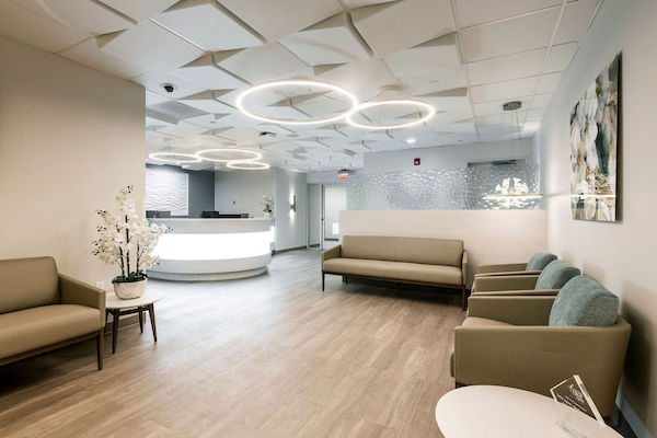 breast center lobby