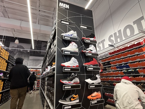 Shoppers camp out overnight for opening of Fresno Nike Store The Business Journal
