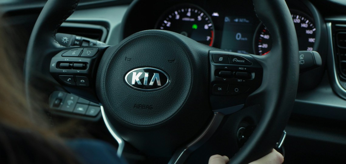 kia auto steering wheel