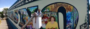 Muralist FranCisco Vargas’ history lesson stands unfaded, ready to serve