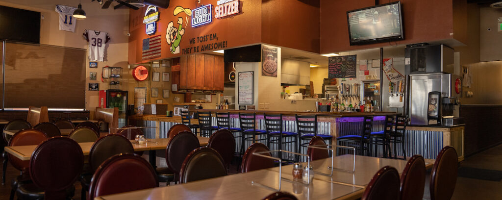 pizza restaurant interior