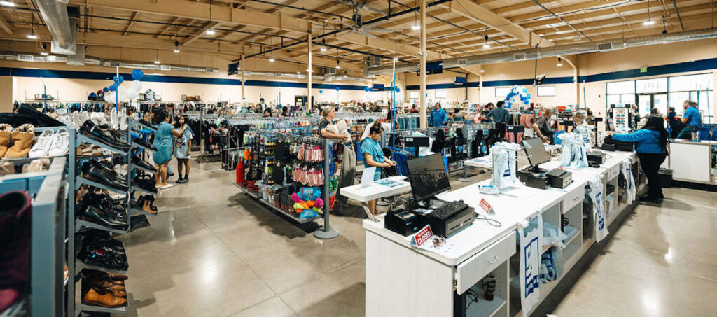 goodwill store interior