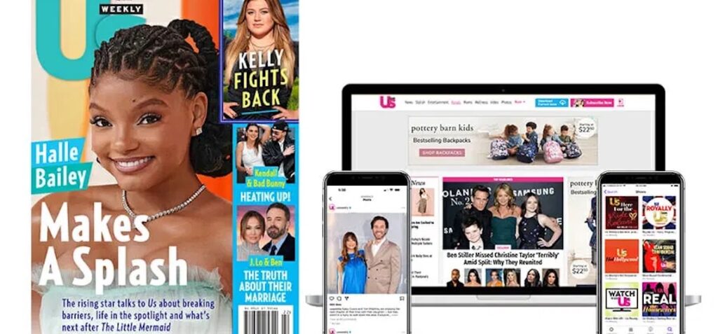 magazines on different platforms