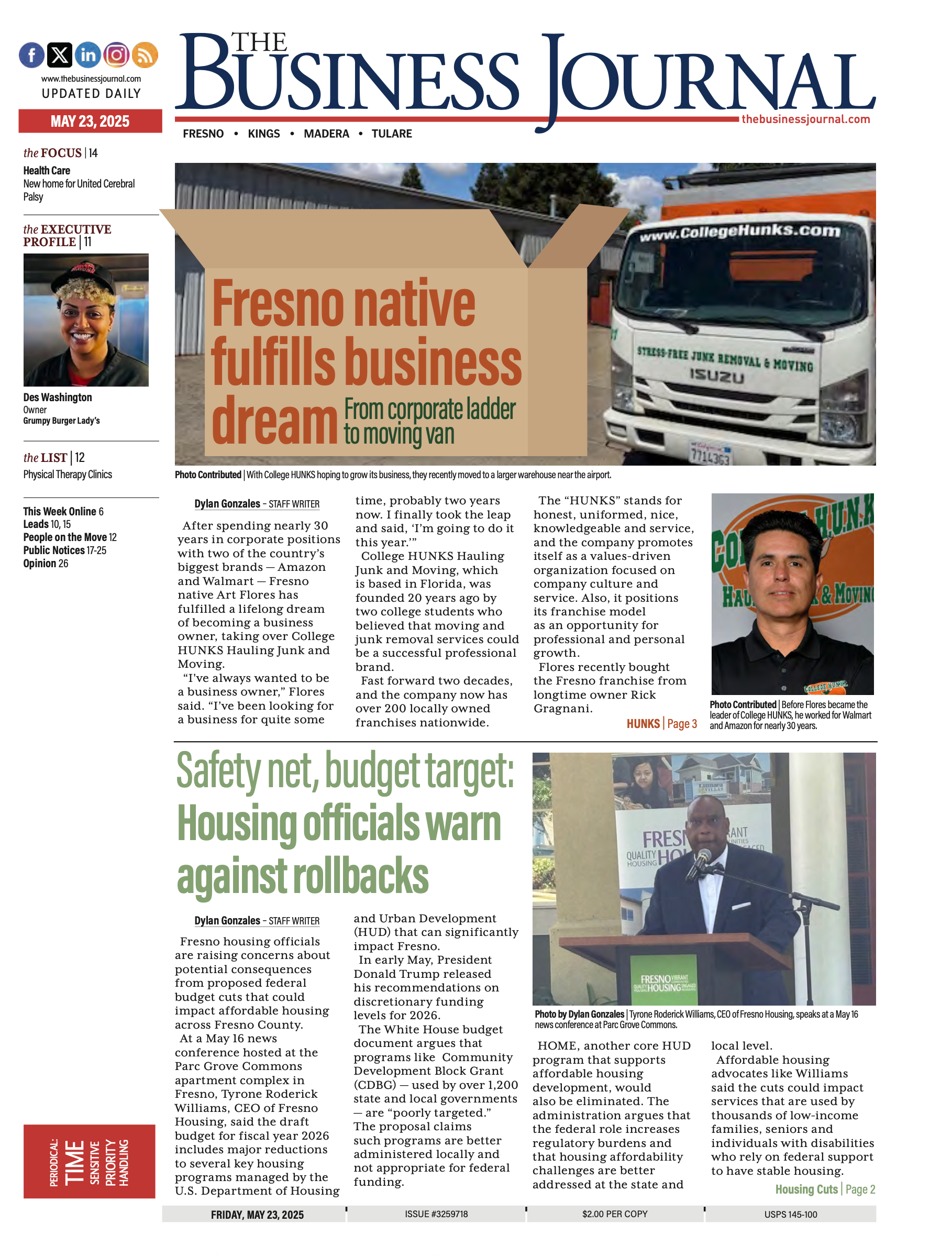 The Business Journal 5/23/2025 - The Business Journal