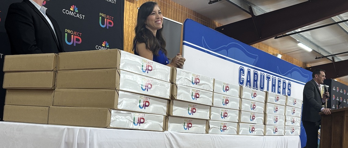 laptops on a table