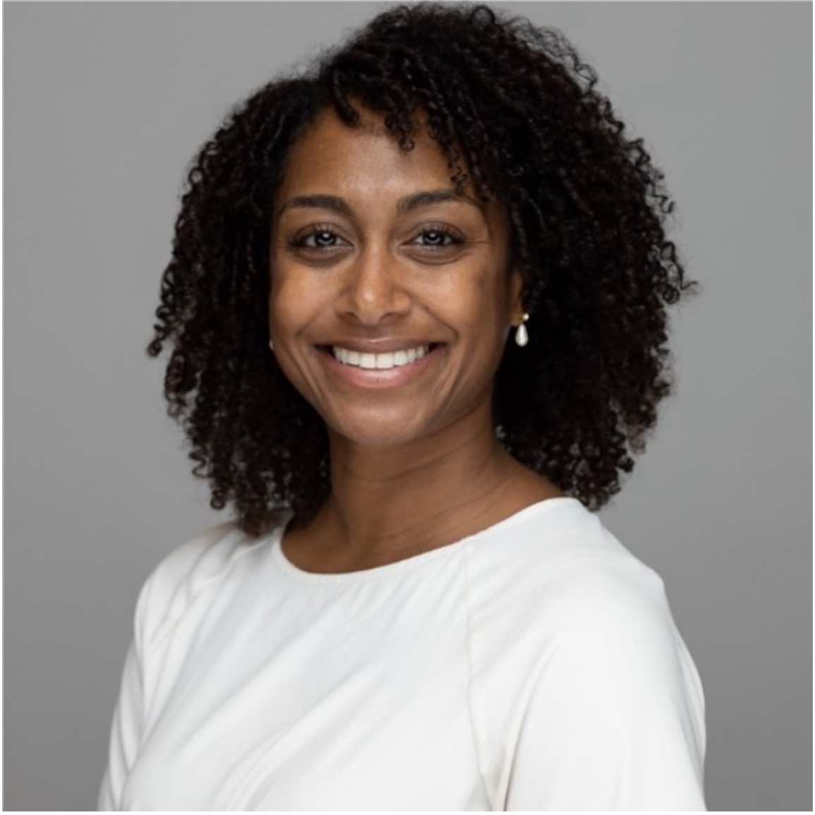 woman smiling