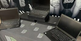 laptop computers on a table