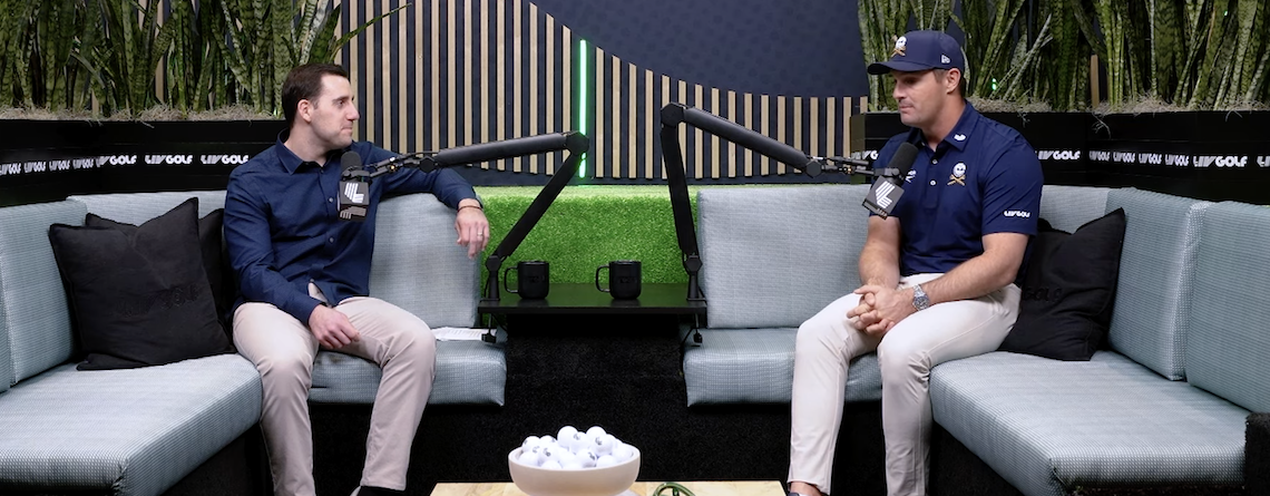 two men speaking