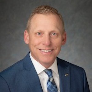man smiling