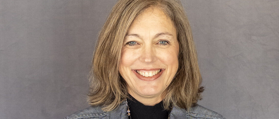 woman smiling