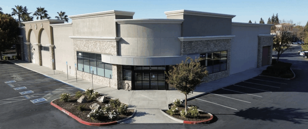 empty rite aid store exterior