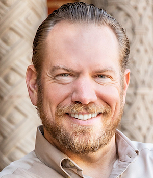 man smiling