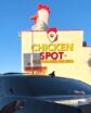 chicken spot sign
