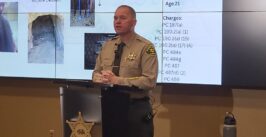 sheriff at a podium