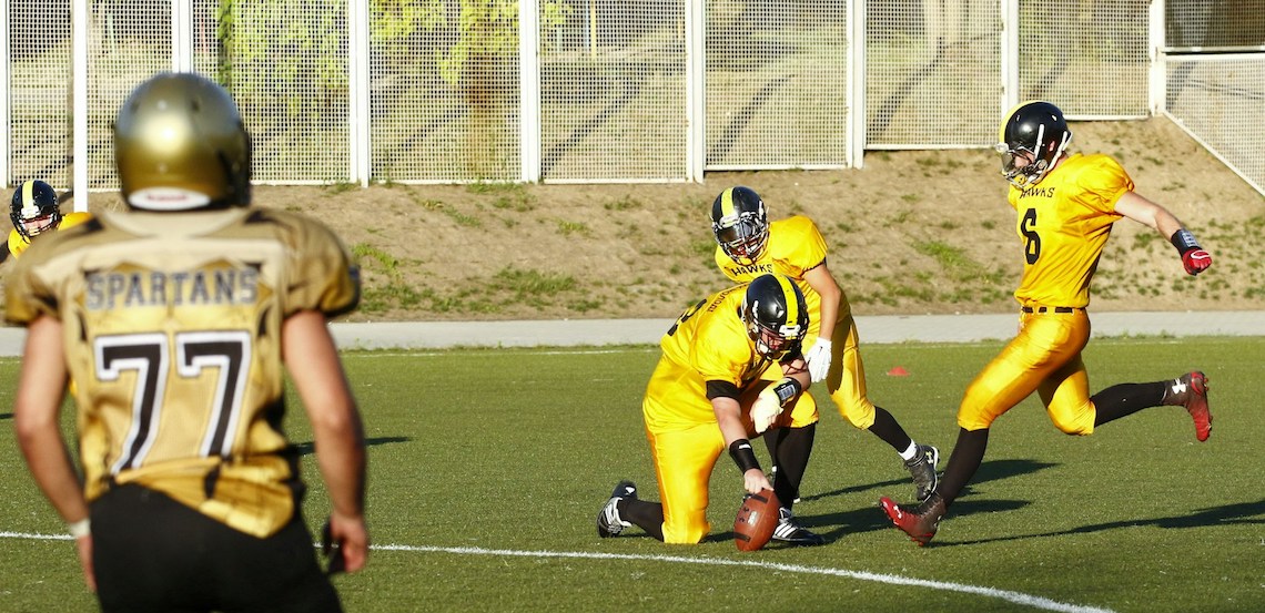 football kicker