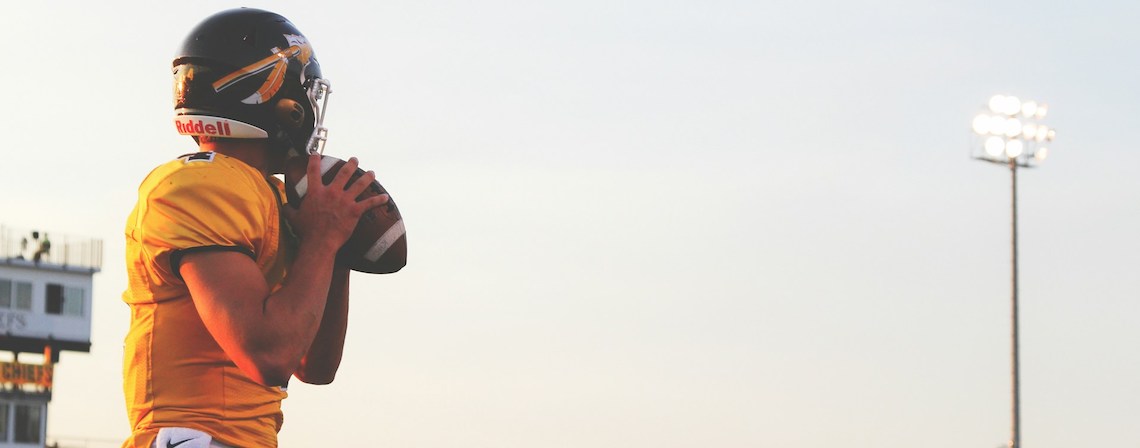 football quarterback