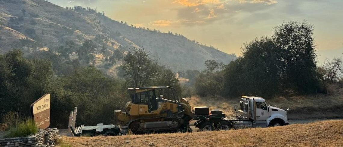 wildfire staging area