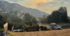 wildfire staging area