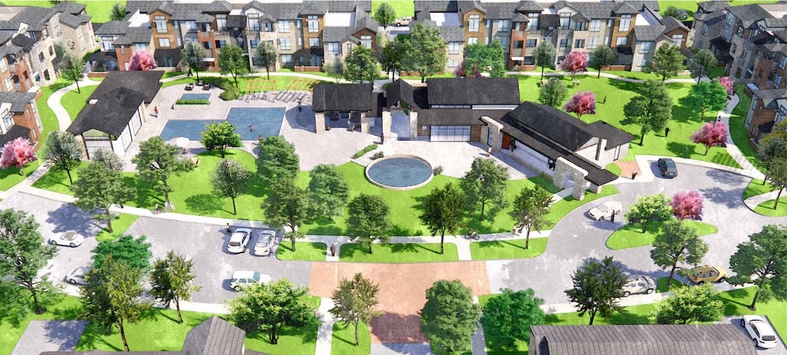 housing project rendering