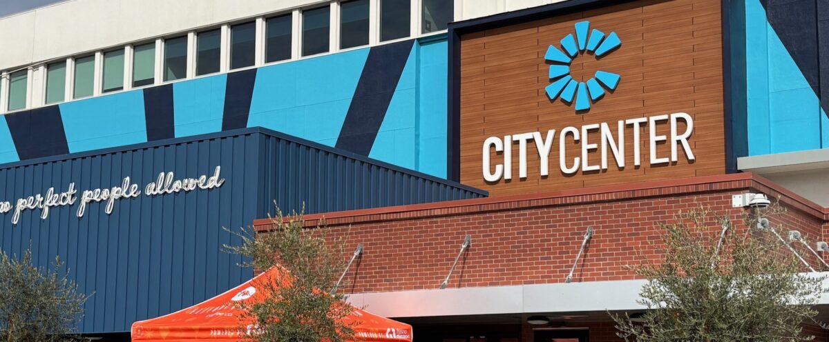 City Center is located at 2025 E. Dakota Ave., in Fresno and is home to multiple nonprofits assisting people and families in crisis. Photo by Ben Hensley