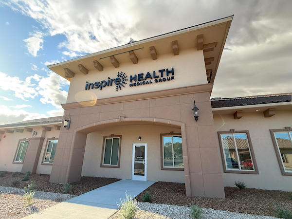 an exterior of a medical office