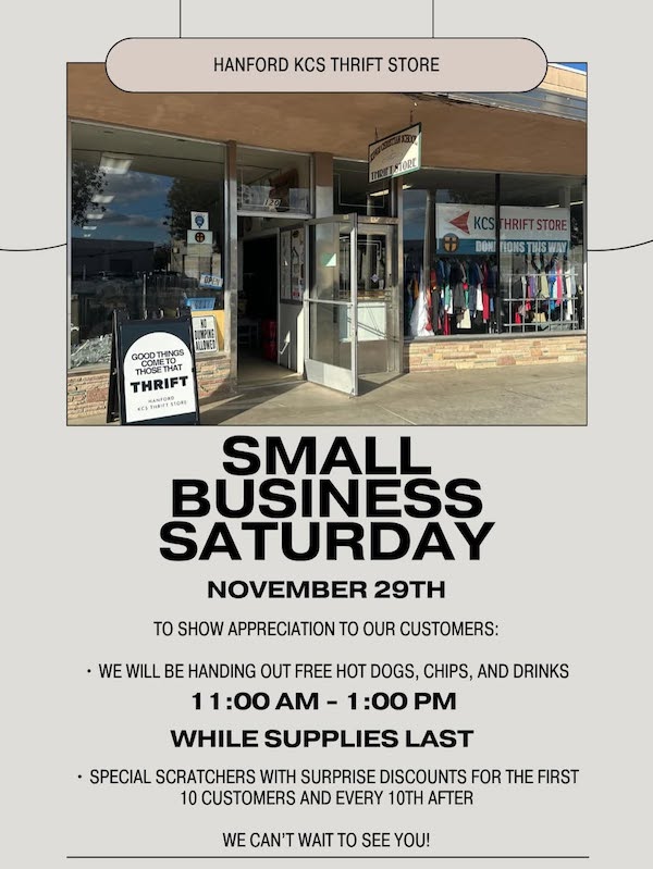 a small biz saturday flyer