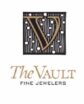 woman and man with a logo that says "the vault"