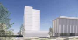 rendering of a courthouse building