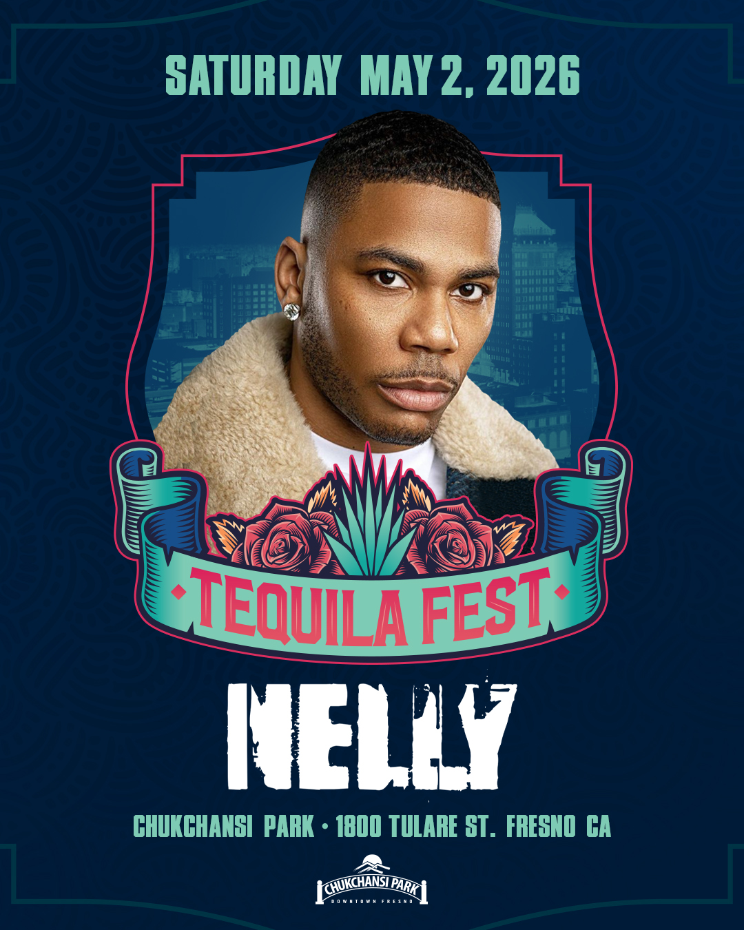 concert poster with rap artist nelly