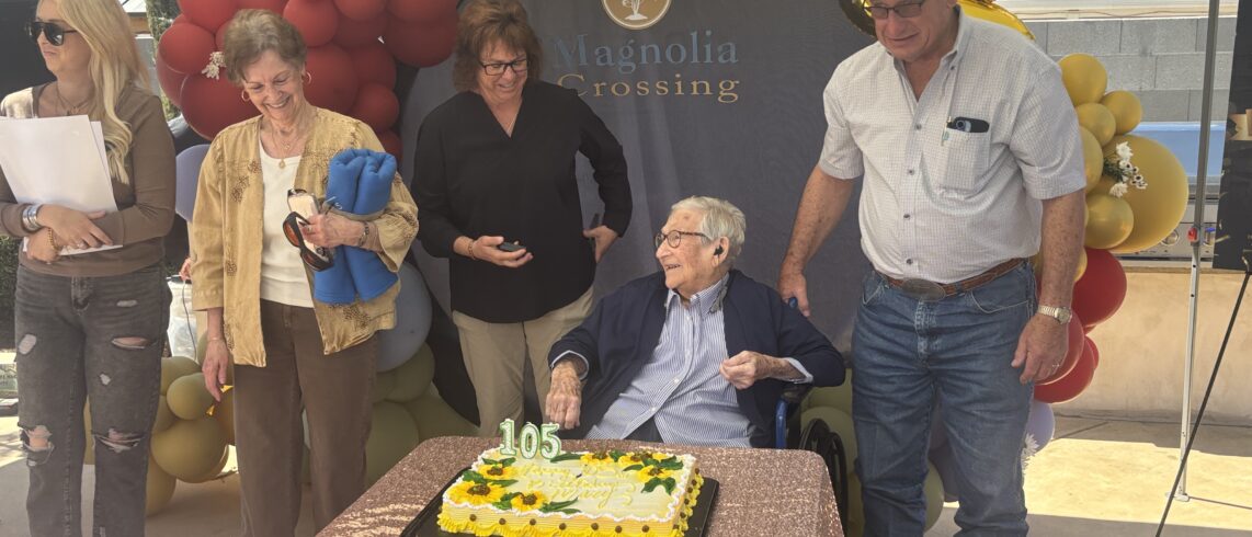 Woman celebrating birthday