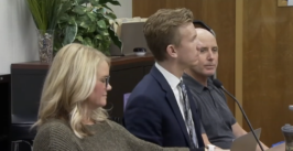 people sitting in court