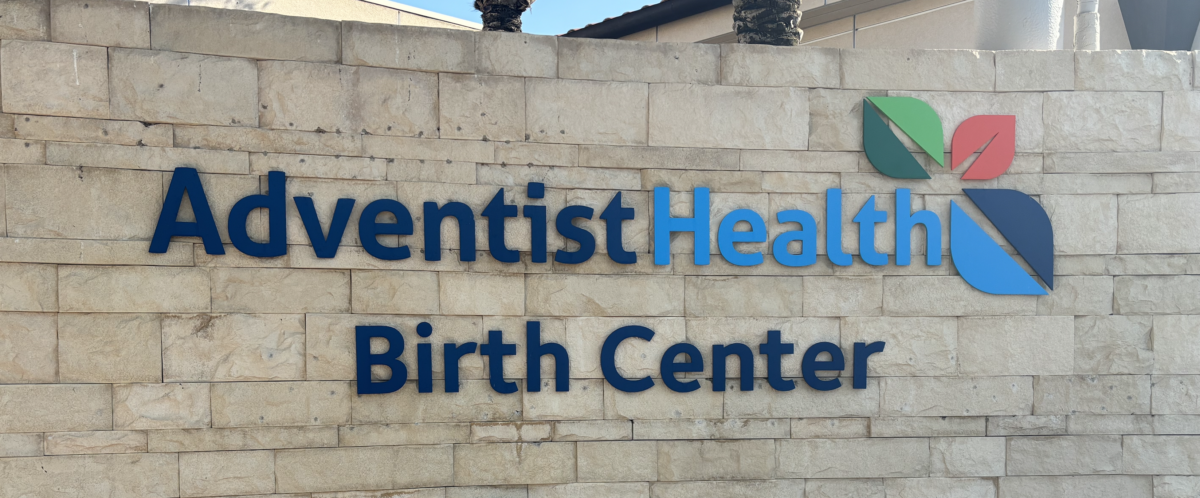 birthing center sign