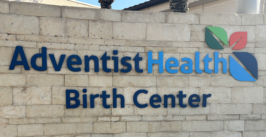 birthing center sign