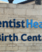 birthing center sign