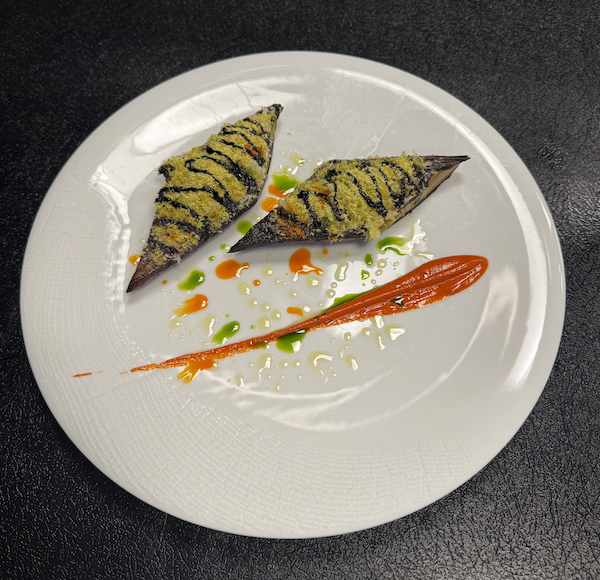 fine dining plate