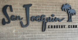 san joaquin country club sign