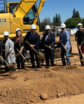 City officials at groundbreaking.