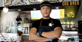 chef in front of counter